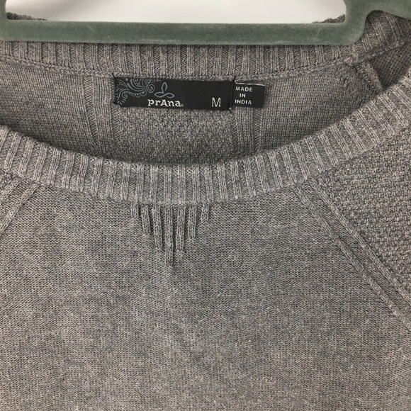 PrAna Lightweight Gray Sweater - Picture 3 of 9